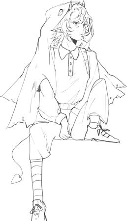 full body sketch ($25)